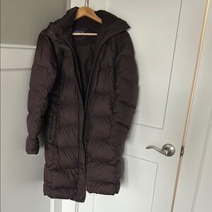 Women's Purple Patagonia Puffer Coat